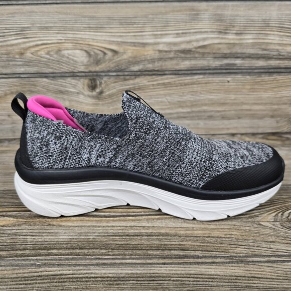 NEW Skechers Relaxed Stretch Fit D'Lux Walker Memory Foam Gray Shoes Women's 8 - Picture 7 of 9